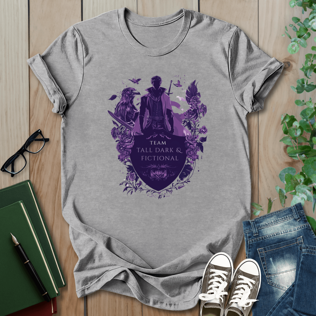 Team Tall, Dark & Fictional  - T-Shirt