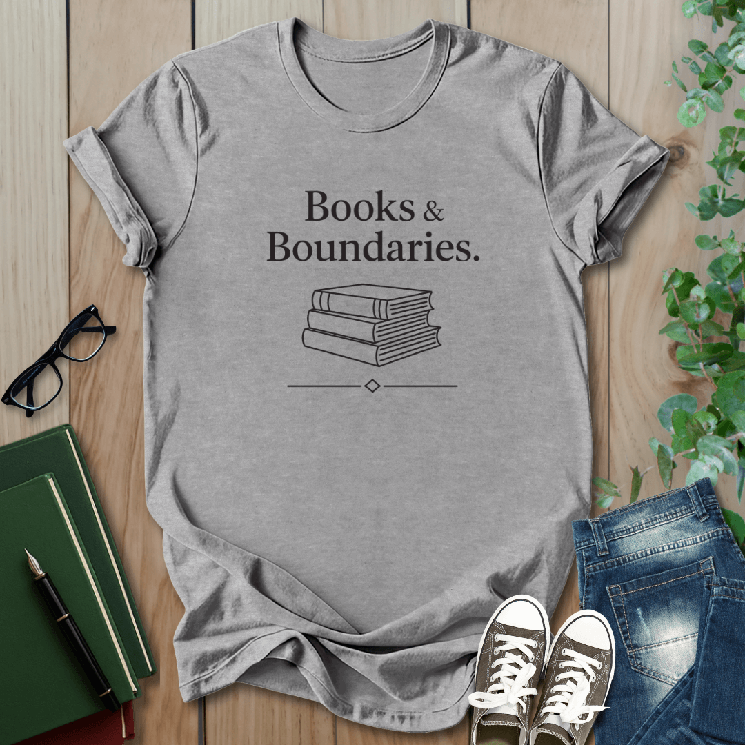 Books & Boundaries - T-Shirt