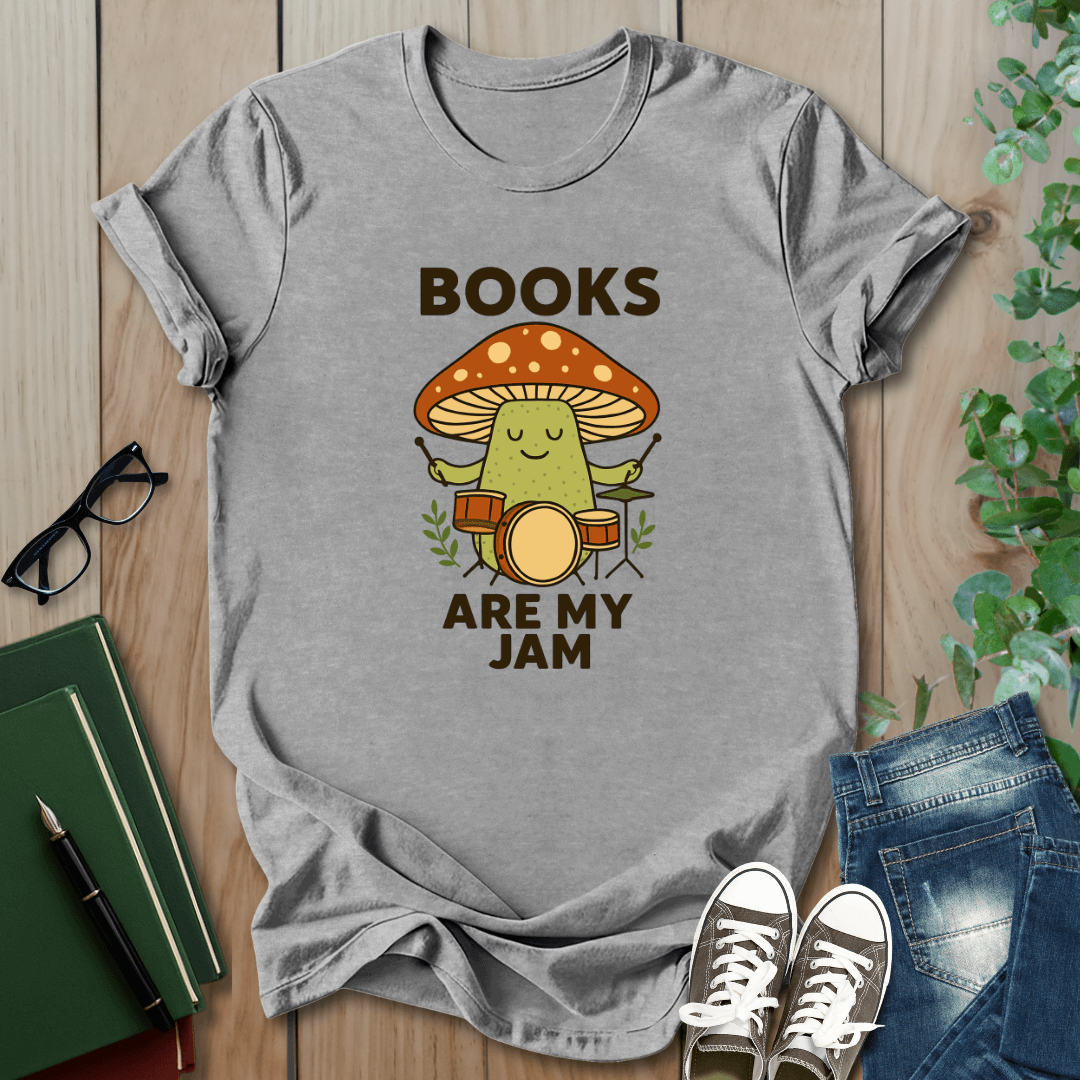 Books Are My Jam - T-Shirt