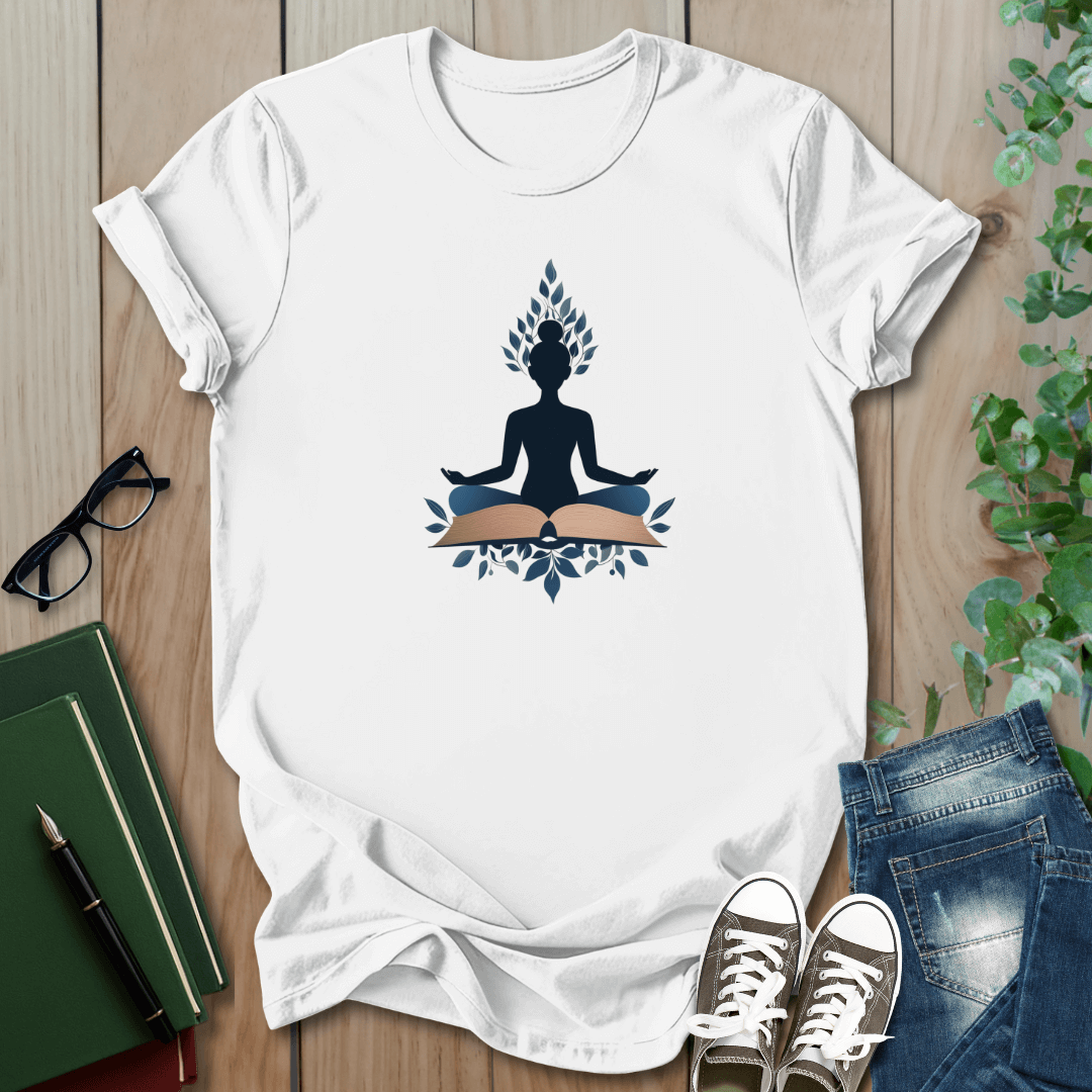 Reading Is My Cardio, Yoga - T-Shirt
