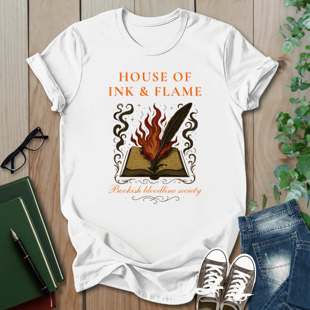 Romantasy House of Ink & Flame - T-Shirt