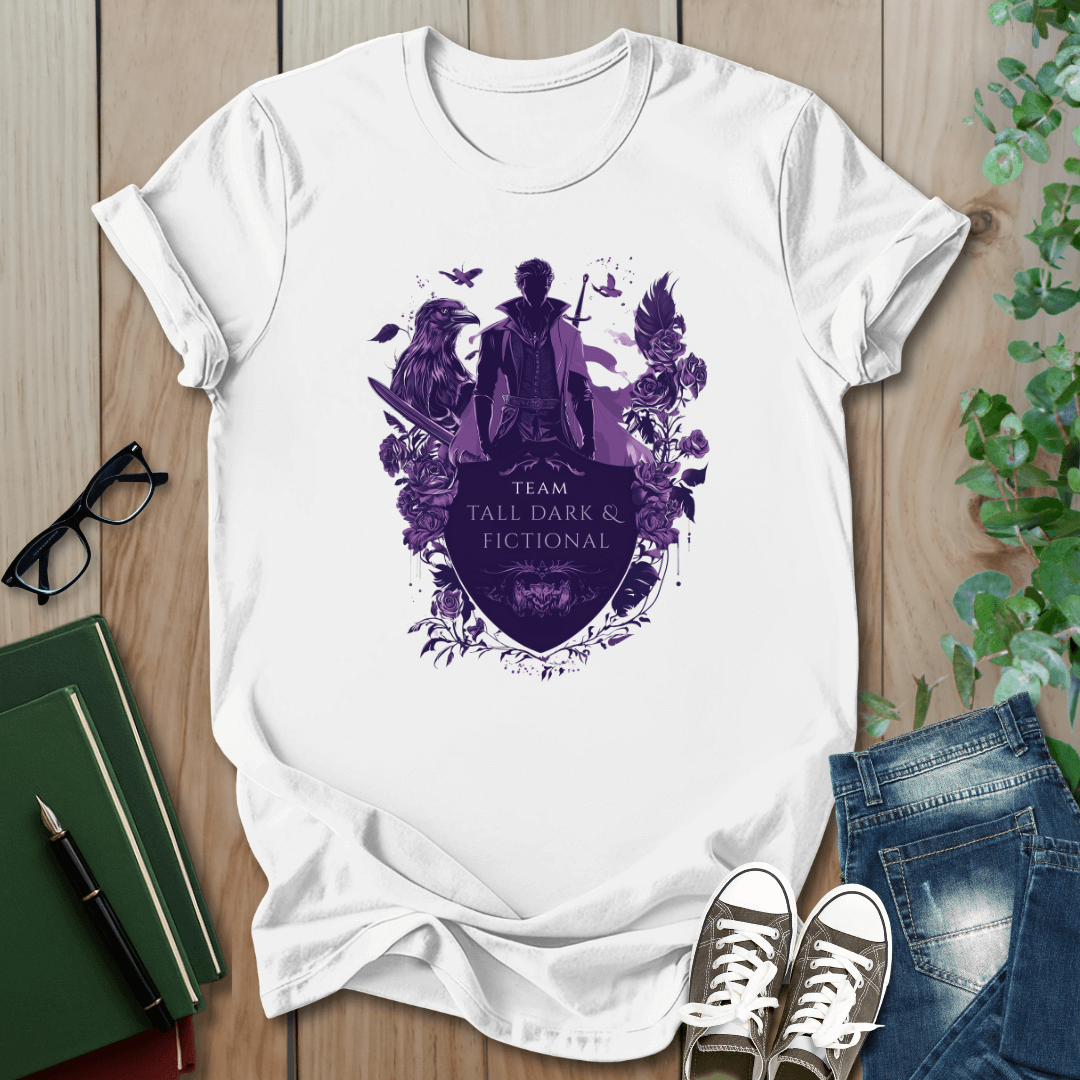 Team Tall, Dark & Fictional  - T-Shirt