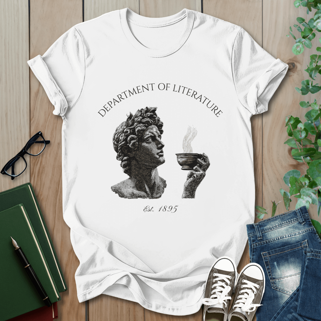 Department of Literature, Coffee - T-Shirt
