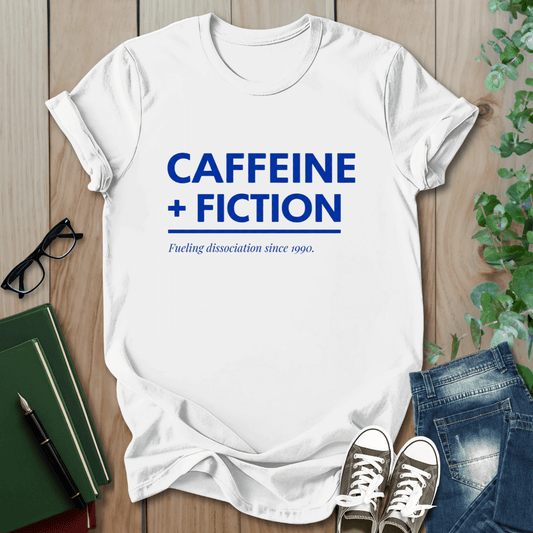 Caffeine + Fiction - T-Shirt