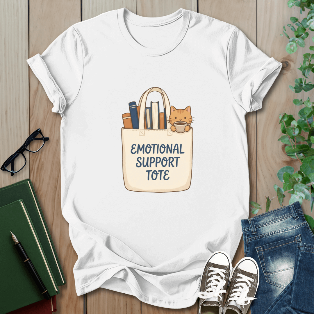 Emotional Support Tote - T-Shirt