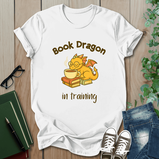 Book Dragon in Training - T-Shirt