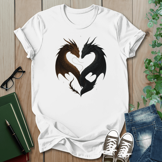 Romantasy Dragon Heart - T-Shirt