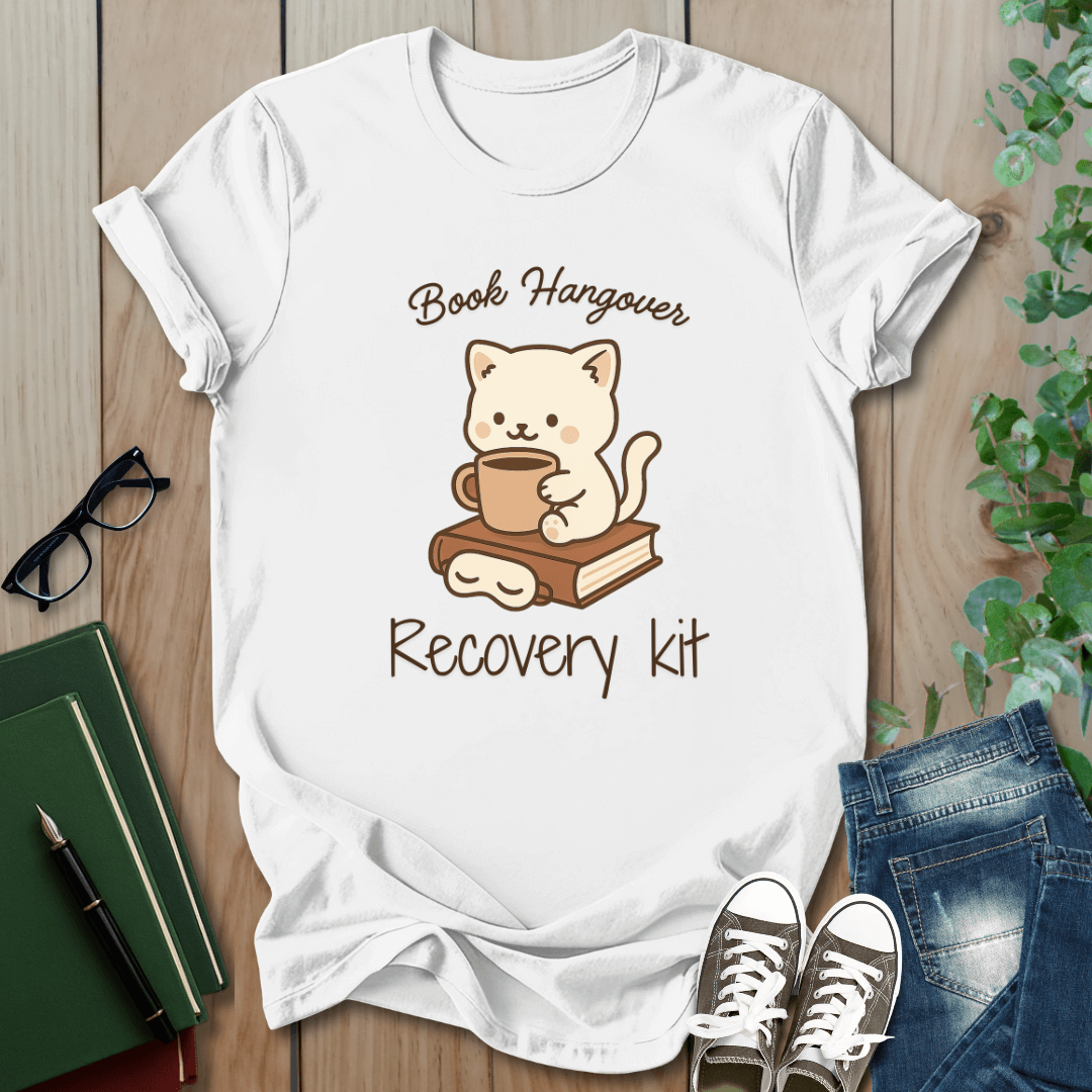 Book Hangover. Recover Kit - T-Shirt