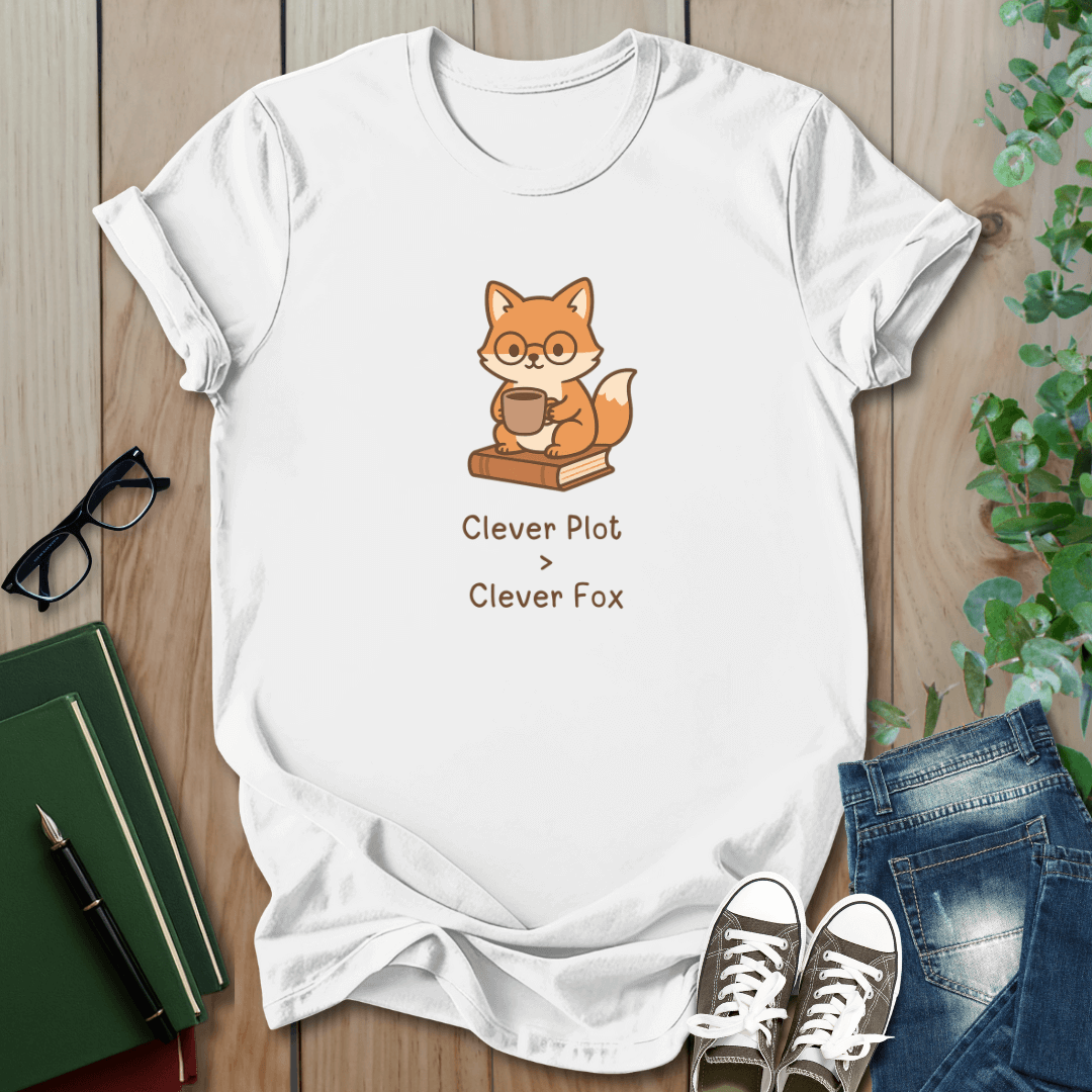 Clever Plot > Clever Fox - T-Shirt