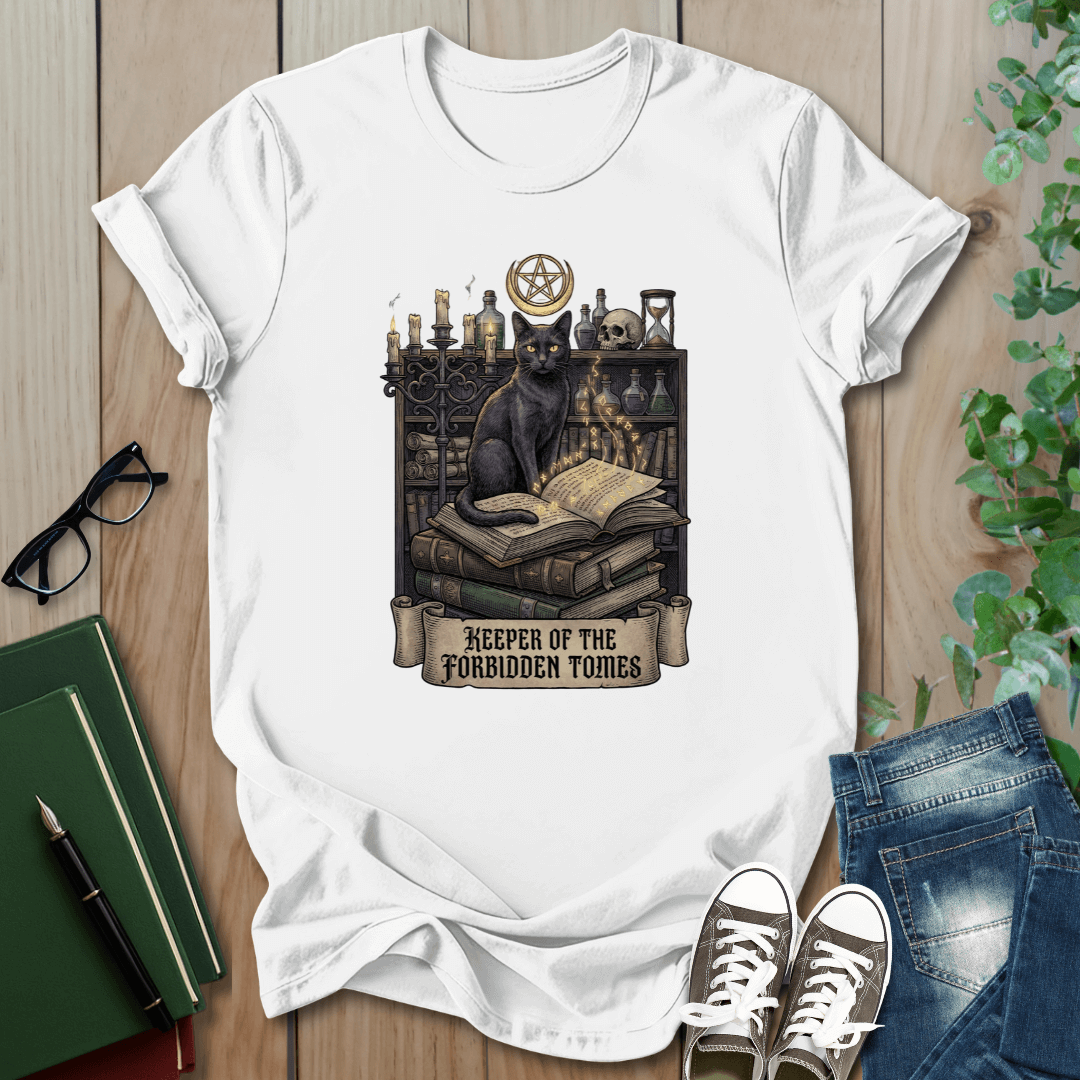 Keep of the Forbidden Tomes, Dark Academia - T-Shirt