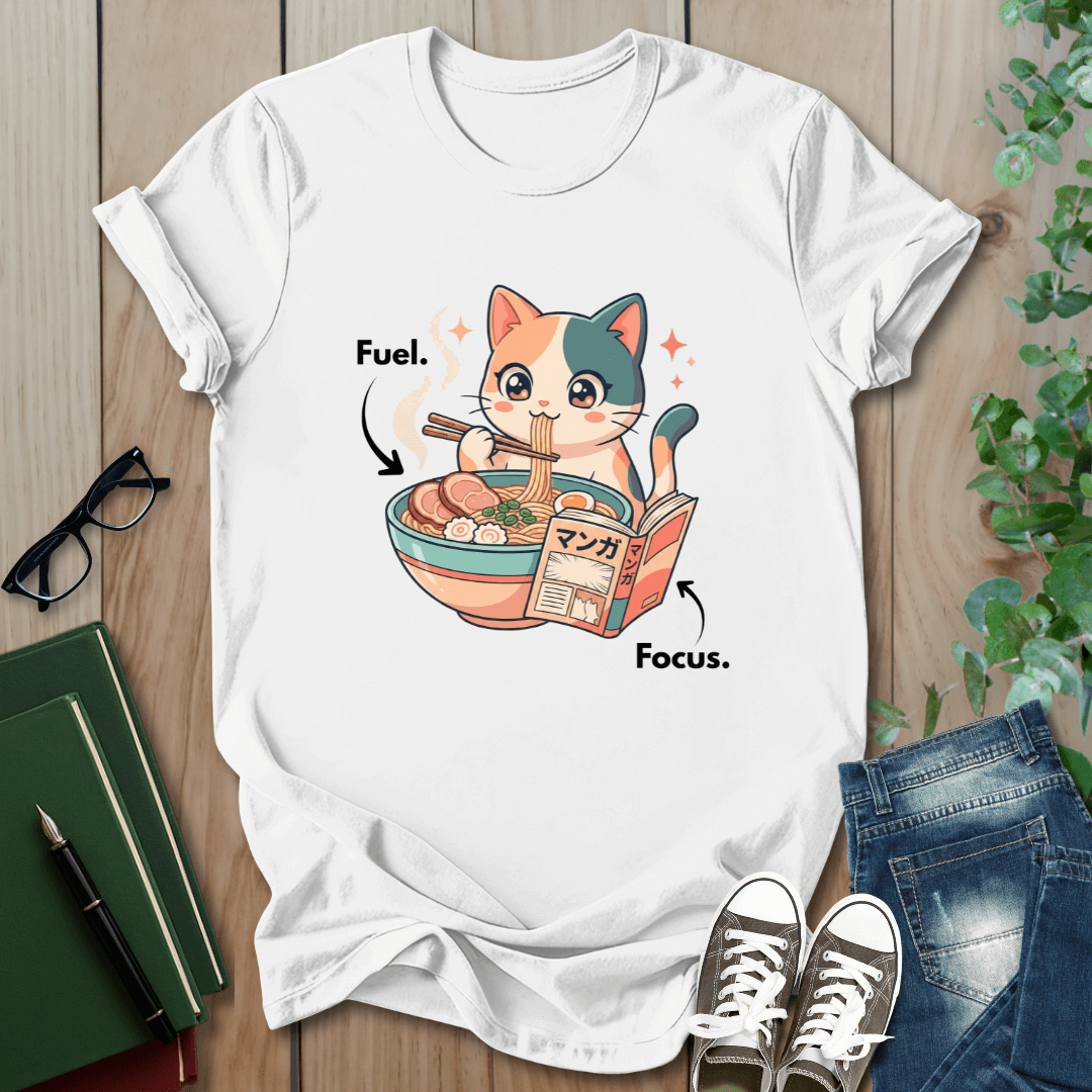 The Ramen Reader, Anime - T-Shirt