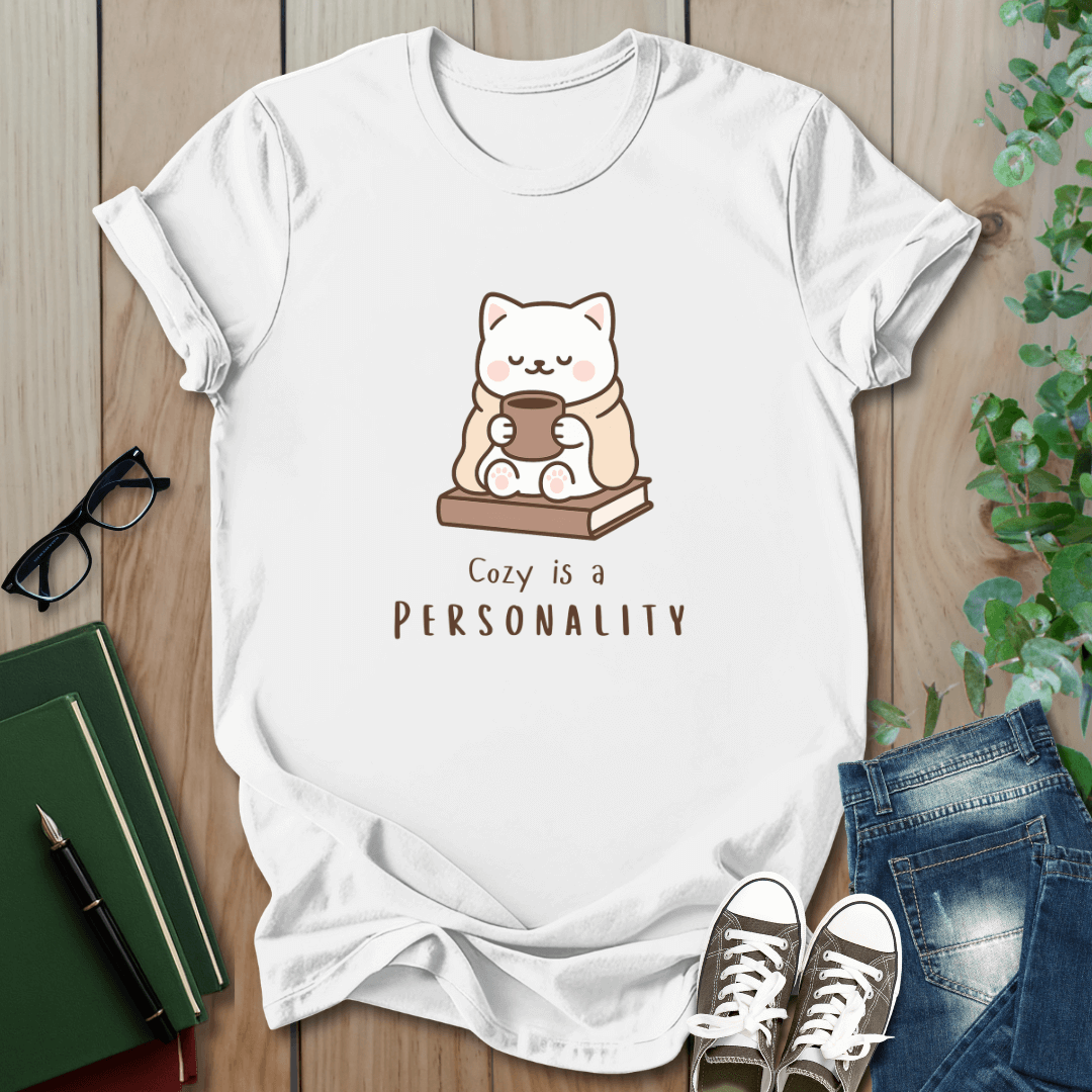 Cozy is a Personality - T-Shirt